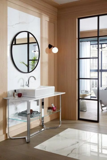 Консоль Villeroy & Boch Antheus 120 сarrara, мраморная столешница