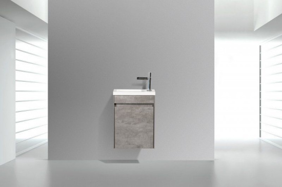 Тумба с раковиной BelBagno Pietra Mini 46 R stucco cemento