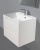 Тумба под раковину BelBagno Marino 60 bianco opaco
