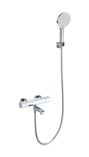 Смеситель для ванны Wonzon & Woghand Stay 2 WW-B2016-A1-CR с термостатом