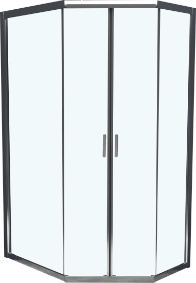 Душевой уголок BelBagno Uno 195 PH 2 120/90  C Cr стекло прозрачное