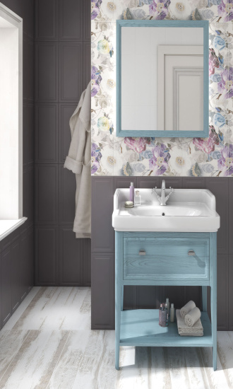 Тумба с раковиной Kerama Marazzi Provence 60 синяя
