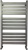 Полотенцесушитель водяной Ника Modern ЛМ-7 100/50, matt antique silver Полотенцесушитель водяной Ника Modern ЛМ-7 100/50, matt antique silver