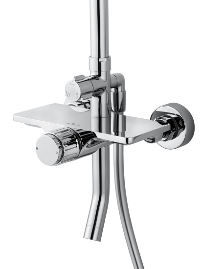 Душевая стойка Wonzon & Woghand Click WW-N3S962-CR
