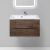 Тумба с раковиной BelBagno Marino 80 rovere moro