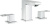 Смеситель для раковины Grohe Eurocube 20351000 Смеситель для раковины Grohe Eurocube 20351000
