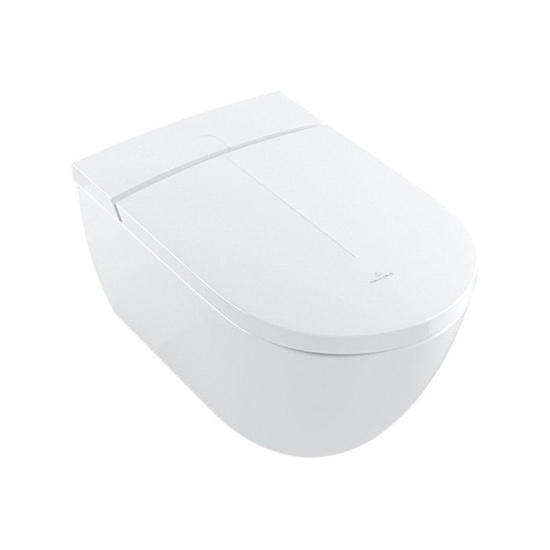Унитаз подвесной Villeroy & Boch Viclean V0E100R1 альпийский белый, с функцией биде