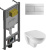 Комплект Jacob Delafon Patio E29025-NF-M13 кнопка хром Комплект Jacob Delafon Patio E29025-NF-M13 кнопка хром