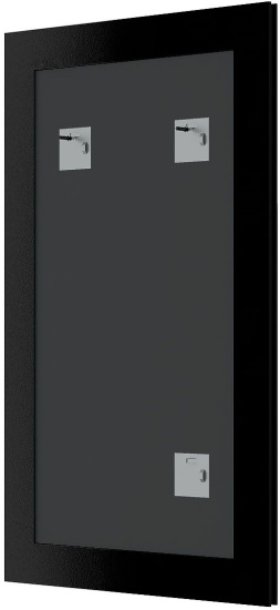 Зеркало Evoform Definite BY 3258 71x91 см чеканка белая