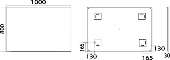 Мебель для ванной Misty Фостер 40 подвесная, под стиральную машину