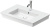 Тумба с раковиной Duravit White Tulip 75 шелковисто-матовый