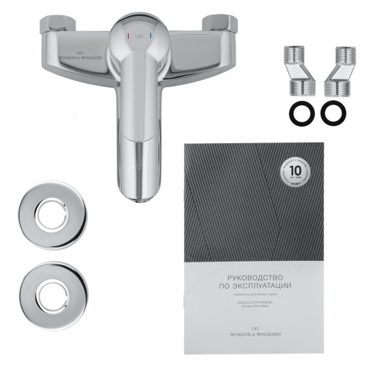 Смеситель для ванны Wonzon & Woghand Baroque WW-193101-CR