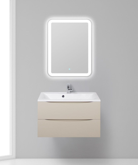 Тумба с раковиной BelBagno Marino 80 crema opaco