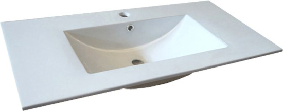 Мебель для ванной Comforty Бруклин 90, подвесная, белая сосна