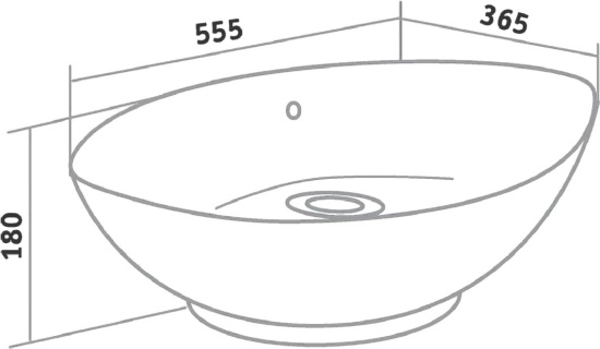 Тумба с раковиной Runo Вудлайн 85, скандинавский дуб, раковина Гамма 56