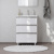 Тумба с раковиной Roca The Gap 60 3 ящика, белый глянец