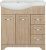 Тумба с раковиной Style Line Олеандр-2 82 R, напольная, люкс, карпатская ель Тумба с раковиной Style Line Олеандр-2 82 R, напольная, люкс, карпатская ель