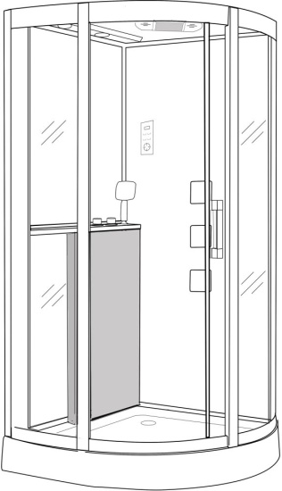 Душевая кабина Grossman GR-141