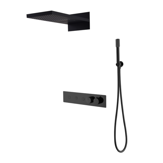 Душевая система Black&White Universe 8330BUK термостат