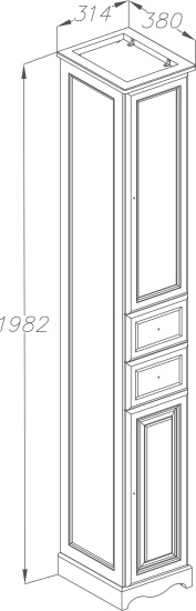 Пенал Opadiris Риспекто 30 R нагал