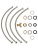 Смеситель для раковины Wonzon & Woghand Loop WW-131-00-508 высокий