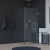 Душевой уголок RGW Hotel HO-045-1 (915-925)х1000х1950 профиль хром, стекло прозрачное