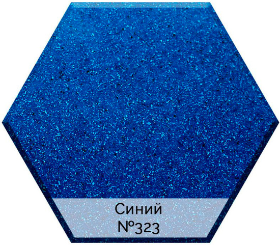 Смеситель для кухни AquaGranitEx C-3040 синий