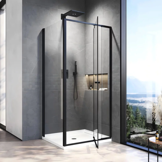 Душевой уголок Veconi Rovigo RV-026B 80x70