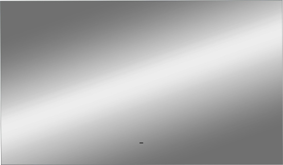 Зеркало Diwo Элиста 120 с подсветкой, инфракрасное управление