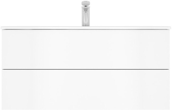 Тумба с раковиной Am.Pm Spirit V2.0 100 белый глянец