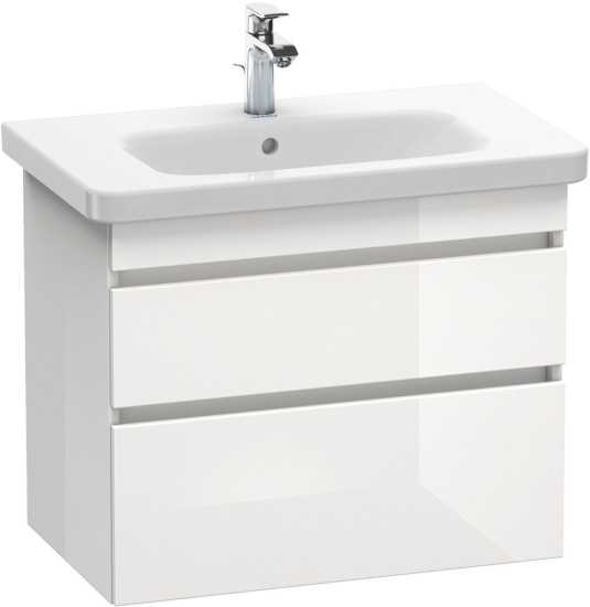 Мебель для ванной Duravit DuraStyle 80, подвесная, белая глянцевая