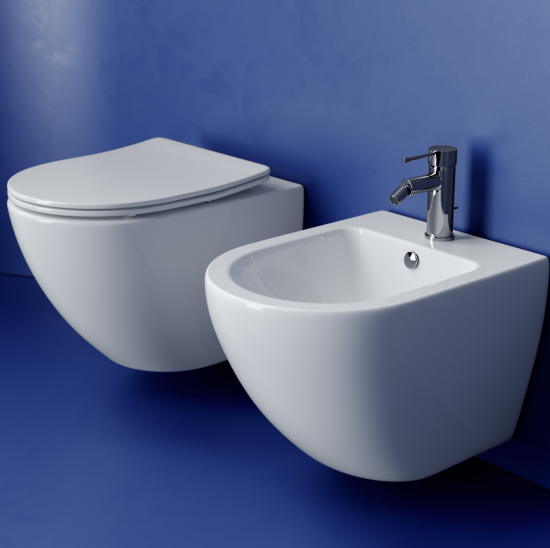 Подвесной унитаз Ceramicanova Метрополь (Metropol) CN4002TMW
