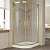 Душевой уголок Vegas Glass ZS-F 100*80 09 01 профиль золото, стекло прозрачное