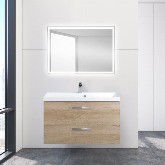 Тумба с раковиной BelBagno Aurora 90 rovere nebrasca nature