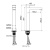 Смеситель для раковины Wonzon & Woghand Cube 2.0 WW-88019068-CR высокий