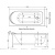 Акриловая ванна Aquanet West 170x70 см Акриловая ванна Aquanet West 170x70 см