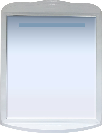 Мебель для ванной Misty Дайна 85 белая, с подсветкой