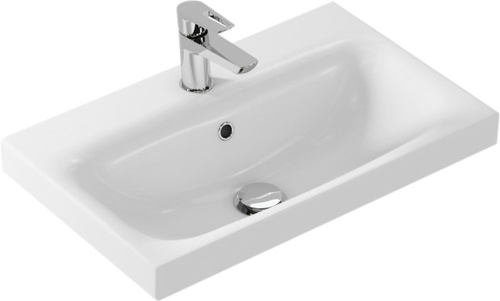 Мебель для ванной Aquanet Rosso 60 белая, дуб рошелье