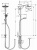 Душевой гарнитур Hansgrohe Crometta S 240 1jet Showerpipe Rеno 27270000 Душевой гарнитур Hansgrohe Crometta S 240 1jet Showerpipe Rеno 27270000