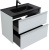 Тумба с раковиной Aquanet Вита 80 белая матовая