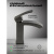 Смеситель для раковины Filarete Waterfall FL5010BG, графит Смеситель для раковины Filarete Waterfall FL5010BG, графит