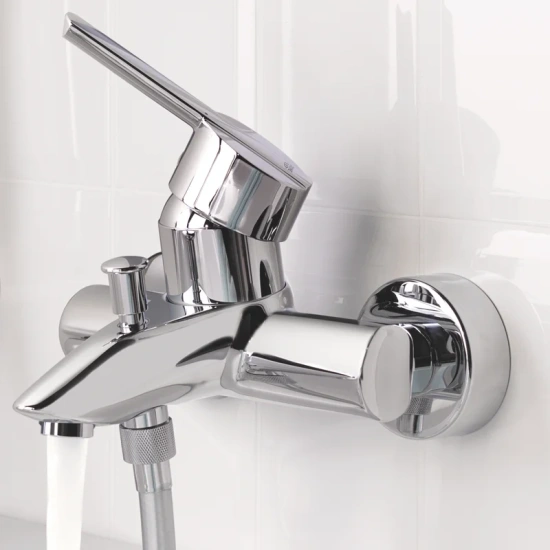 Душевая стойка Grohe Vitalio Joy 260 27357002 + Смеситель для ванны с душем Grohe Feel 32269000
