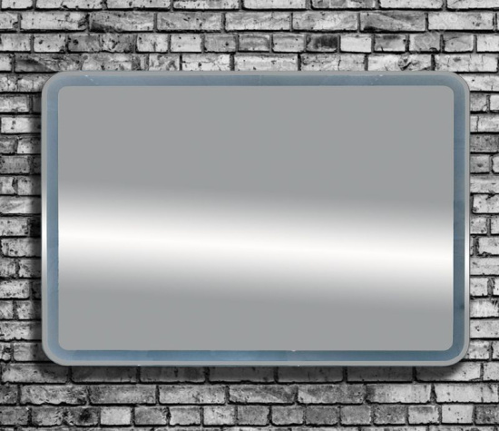 Зеркало Misty Неон 3 LED 120x80, сенсор на корпусе