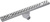 Душевой лоток ACO Showerdrain 405718 с решеткой