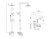 Душевой комплект Paffoni Light KITCOL632NO71 черный матовый Душевой комплект Paffoni Light KITCOL632NO71 черный матовый