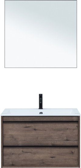 Зеркало Aquanet Lino 80