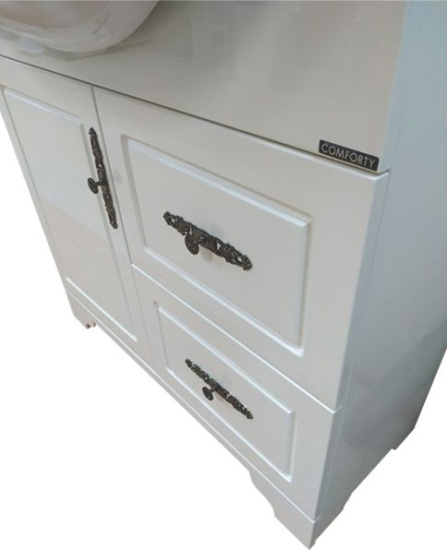 Мебель для ванной Comforty Севилья 85, напольная, слоновая кость
