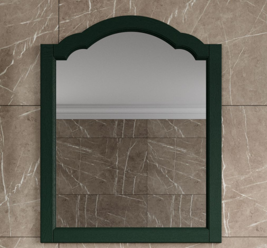 Мебель для ванной ValenHouse Эстетика 100 зеленая подвесная, ручки бронза