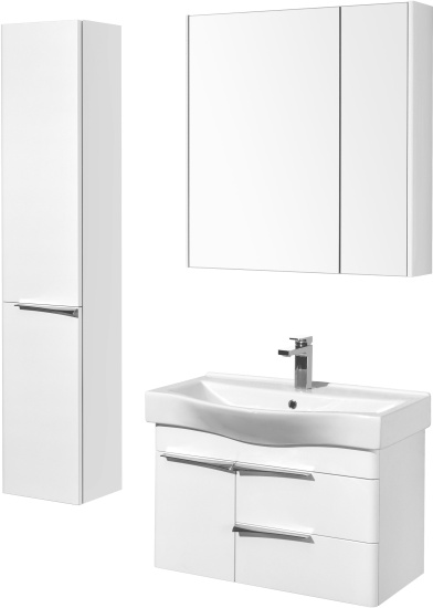 Зеркало-шкаф Aquaton Беверли 80