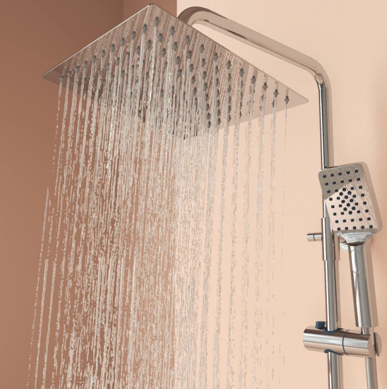 Душевая стойка Sancos Kanedo SC7100CH термостат, хром